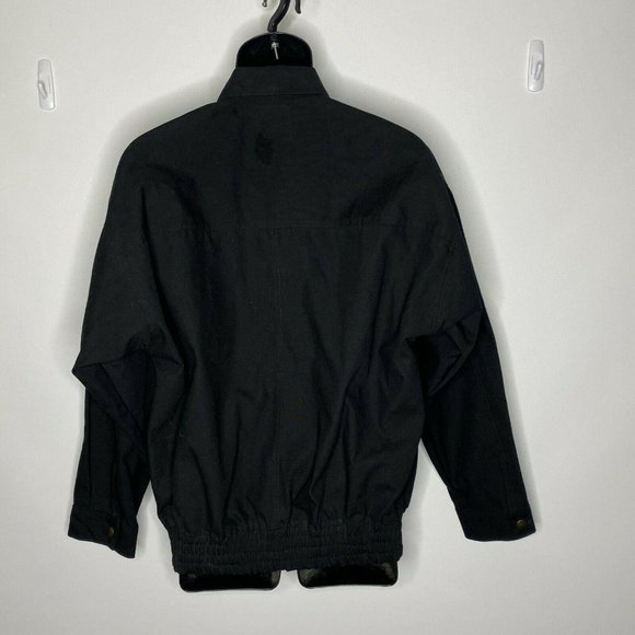 NEW Vintage Rodeo Denim Jacket Mens L Black Everything Else is Just A Game - Picture 4 of 6